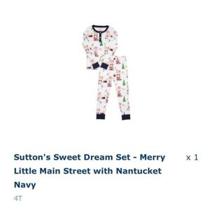 The Beaufort Bonnet Co.- Size: 4T - Sutton's Sweet Dream Christmas Set